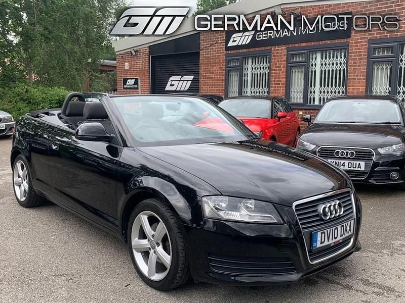 Begagnad Audi A3 Cabriolet 105 HK (77 kW) 2010 Svart Cab