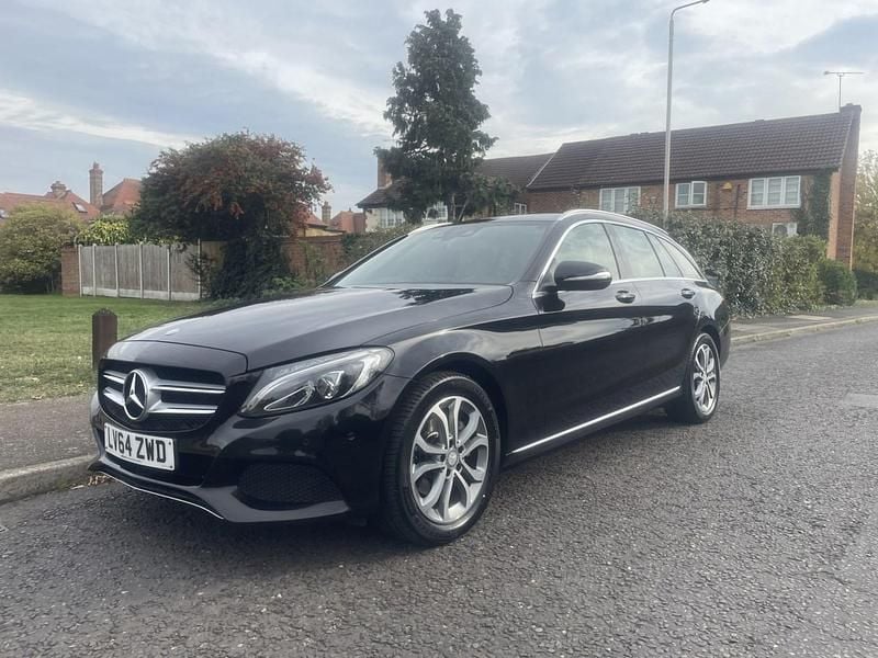 Black Used 2014 Mercedes C200 Estate | £10,799 (Fair price) - Image 1/4
