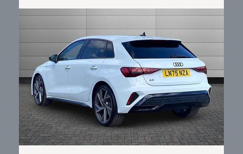 Used Audi A3 Black Edition 147 HP (108 kW) 2025 White Hatchback