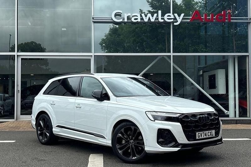 White Used 2024 Audi Q7 Black Edition SUV | £62,290 (Expensive) - Image 1/1