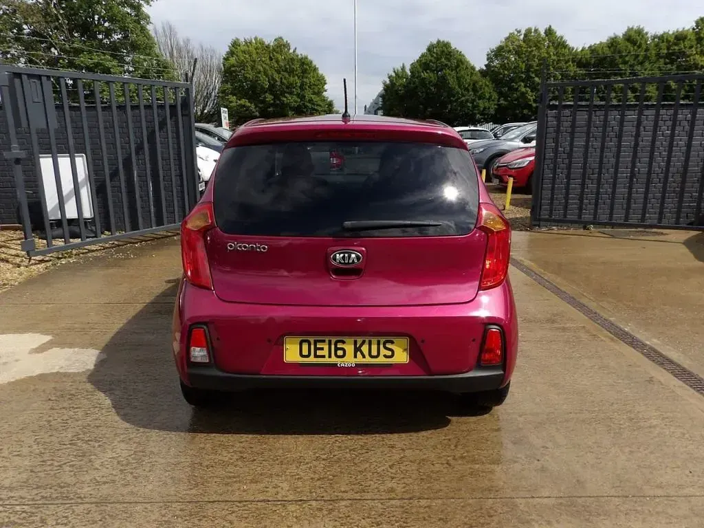 Used Kia Picanto 66 HP (48 kW) 2016 Pink Hatchback