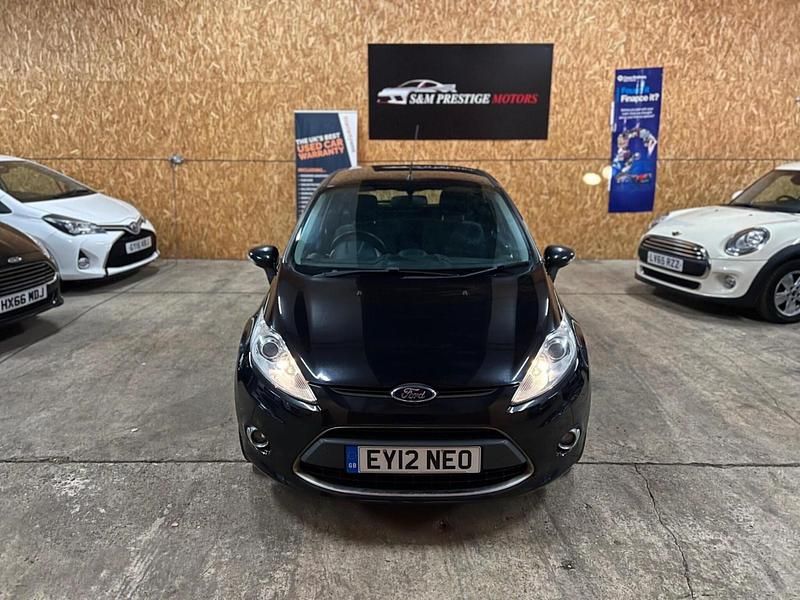 Used Ford Fiesta Zetec 2012 Black Hatchback