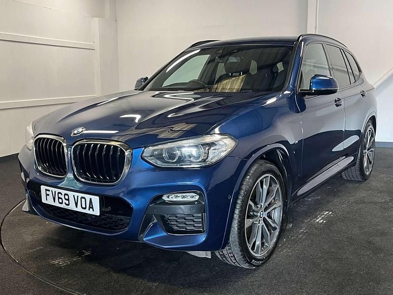 Blue Used 2019 BMW X3 M Sport SUV | £17,999 (Fair price) - Image 1/4