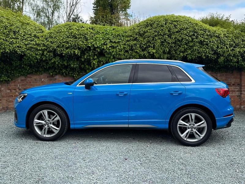 Used Audi Q3 S-Line 150 HP (110 kW) 2018 Blue SUV