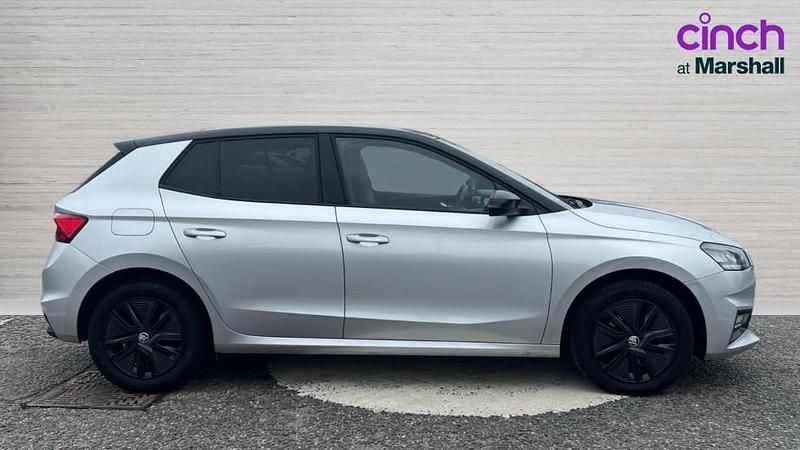 Used Skoda Fabia Colour Edition 116 HP (85 kW) 2024 Brilliant silver metallic black magic pearl effect Hatchback