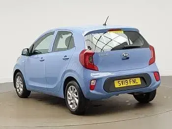 Used Kia Picanto 2019 Blue Hatchback