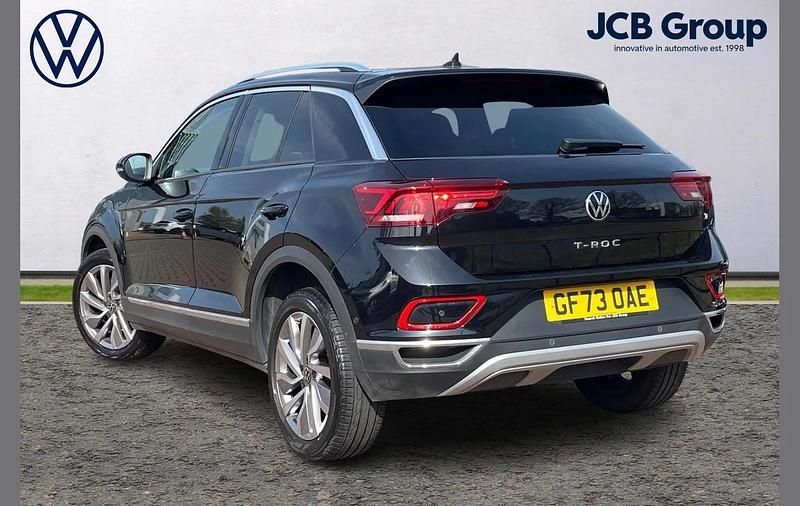 Used VW T-Roc Style 110 HP (80 kW) 2023 Black SUV