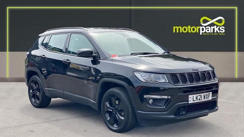 Black Used 2021 Jeep Compass Night Eagle SUV | £12,900 (Fair price) - Image 1/4