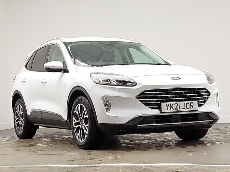 White Used 2021 Ford Kuga Titanium SUV | £17,698 (Good price) - Image 1/1