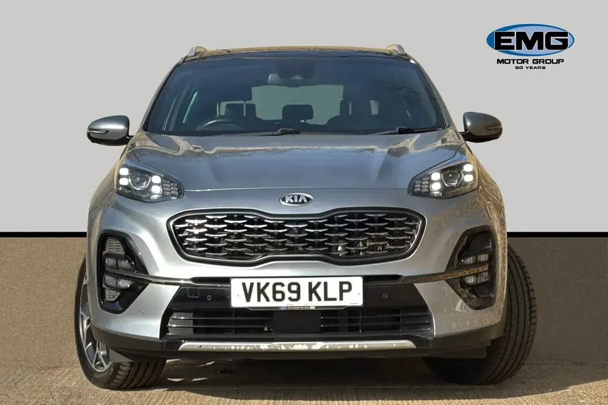 Used Kia Sportage GT-Line S 136 HP (100 kW) 2019 Silver SUV