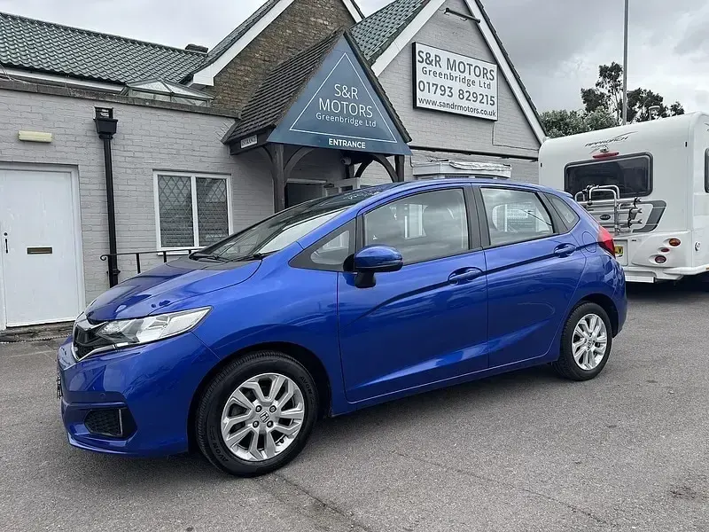 Used Honda Jazz SE 102 HP (75 kW) 2019 Blue Hatchback