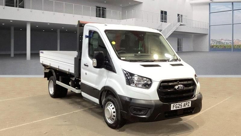 New Ford Transit 130 HP (95 kW) 2025 White Cabriolet