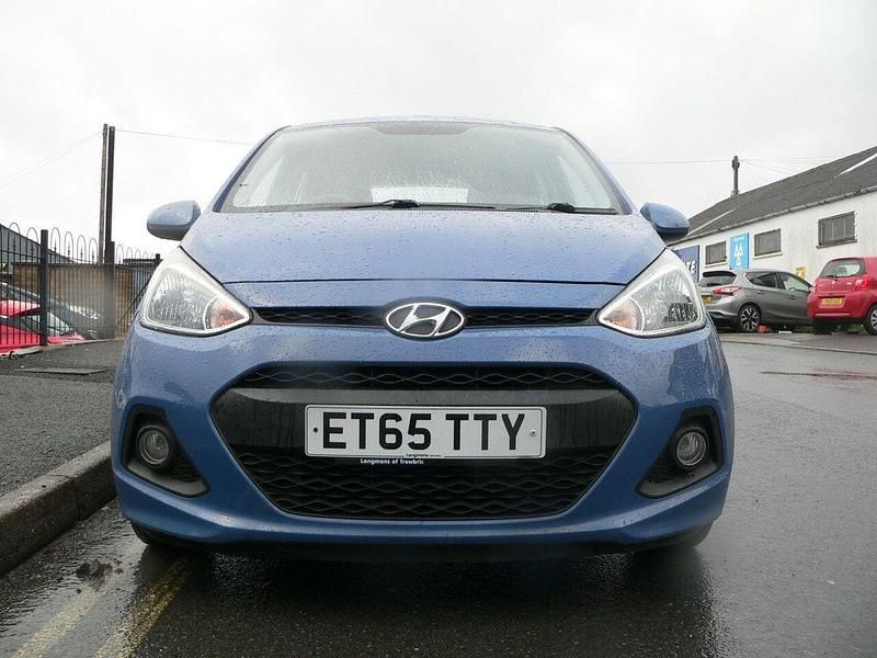 Used Hyundai i10 SE 2016 Blue Hatchback