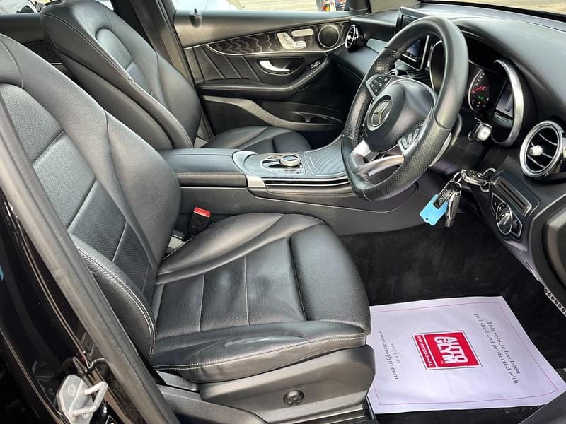 Used Mercedes GLC220 AMG Line Premium 2018 Black Estate