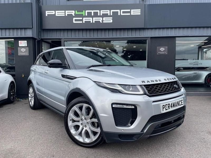 Silver Used 2017 Land Rover Range Rover evoque HSE Dynamic SUV | £14,990 (Fair price) - Image 1/4