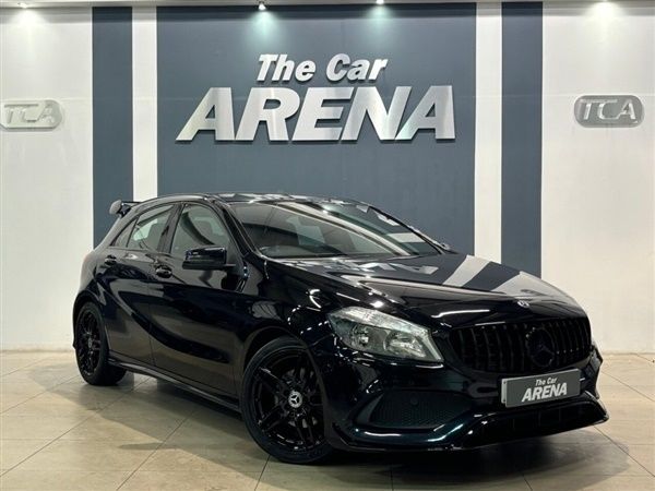 Black Used 2017 Mercedes A200 AMG line Hatchback | £10,995 (A bit pricey) - Image 1/1