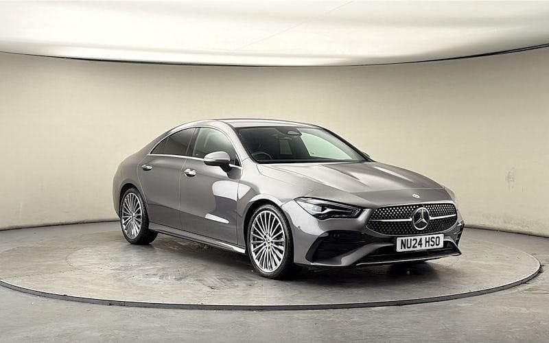 Used Mercedes CLA220 AMG line 190 HP (139 kW) 2024 Mountain grey Sedan