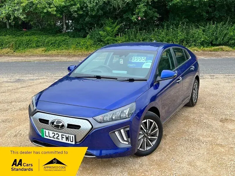 Used Hyundai Ioniq Premium 100 kW (136 HP) 2022 Blue Hatchback