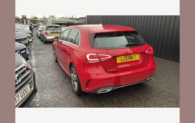 Used Mercedes A200 Executive 161 HP (118 kW) 2019 Red Hatchback