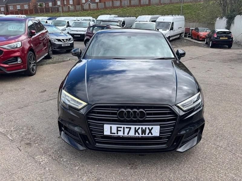 Used Audi A3 S-Line 2017 Black Sedan