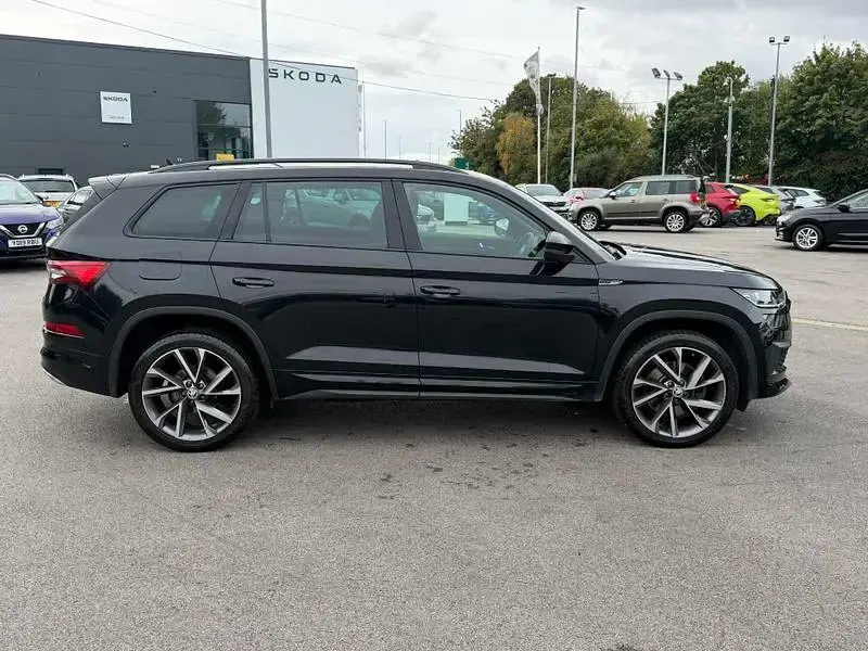 Used Skoda Kodiaq SportLine 147 HP (108 kW) 2022 Black SUV