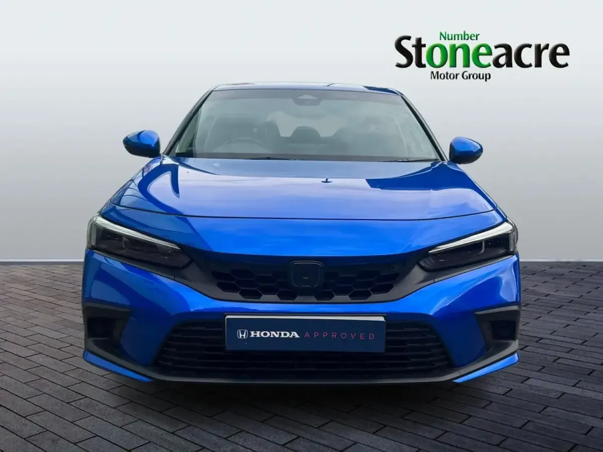 Used Honda Civic Elegance 184 HP (135 kW) 2022 Blue Hatchback
