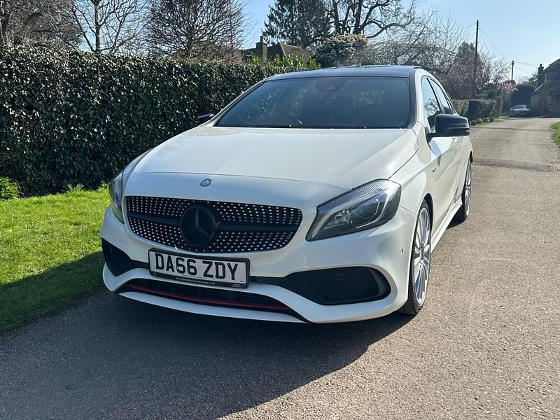 Used Mercedes A250 Premium 2016 White Hatchback