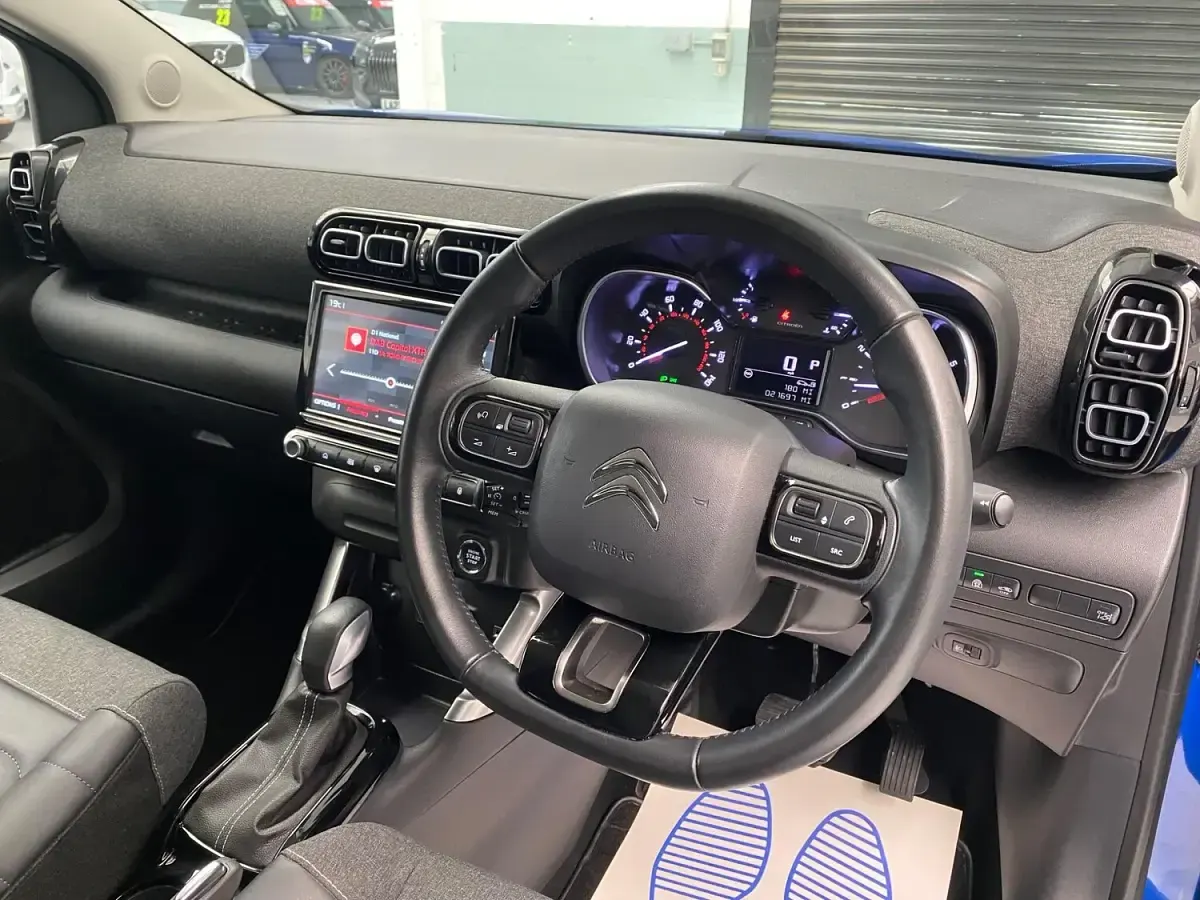Used Citroën C3 Aircross PureTech 130 HP (95 kW) 2021 Blue SUV