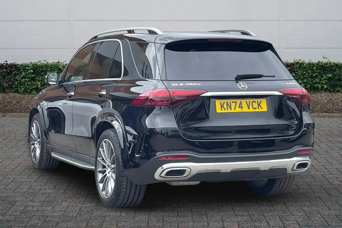 Used Mercedes GLE450 AMG AMG line 2024 Obsidian black metallic SUV