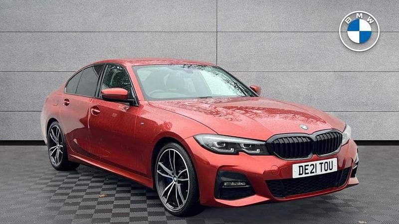 Used BMW 320 M Sport 184 HP (135 kW) 2021 Orange Sedan