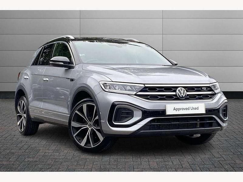 Silver Used 2023 VW T-Roc R-line SUV | £26,450 (Fair price) - Image 1/4