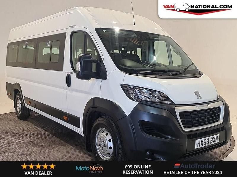 White Used 2018 Peugeot Boxer Van | £15,490 (Fair price) - Image 1/3