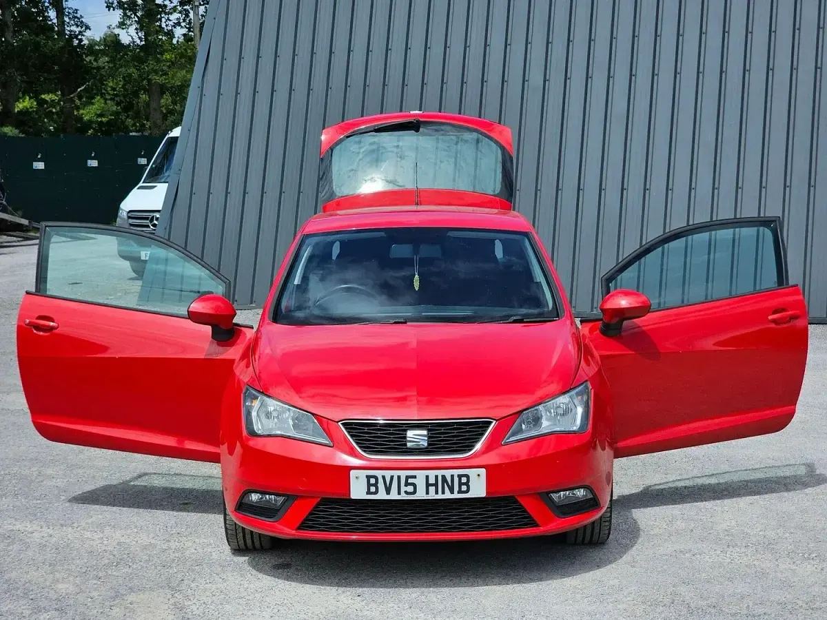 Used Seat Ibiza I-Tech 2015 Red Hatchback