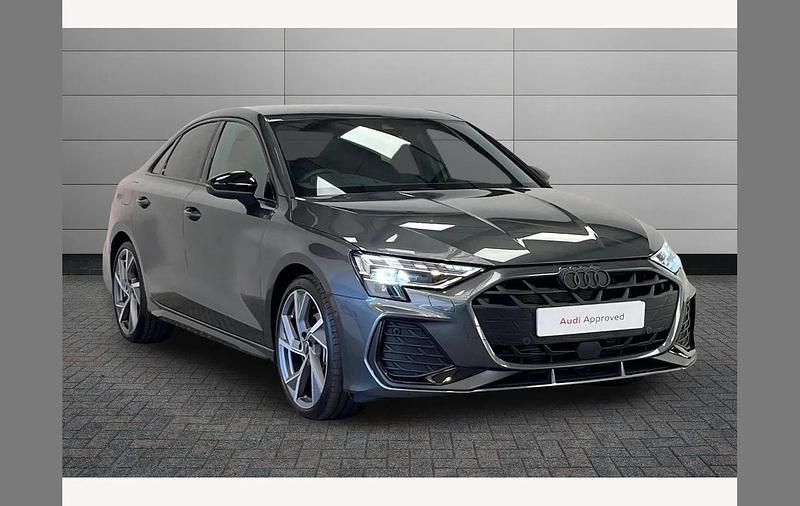 Used Audi A3 Black Edition 150 HP (110 kW) 2024 Grey Sedan