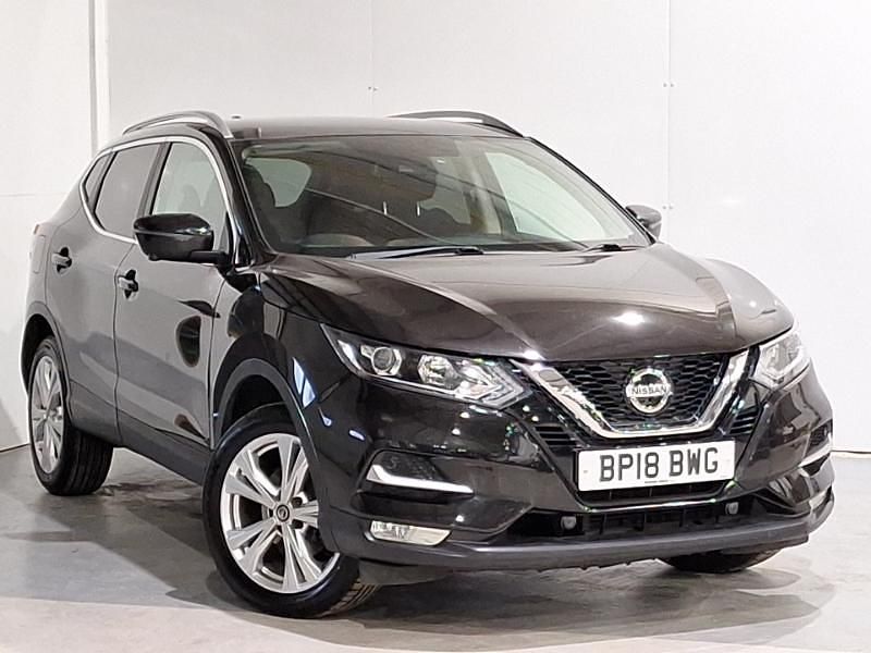 Used Nissan Qashqai N-Connecta 110 HP (80 kW) 2018 Black SUV