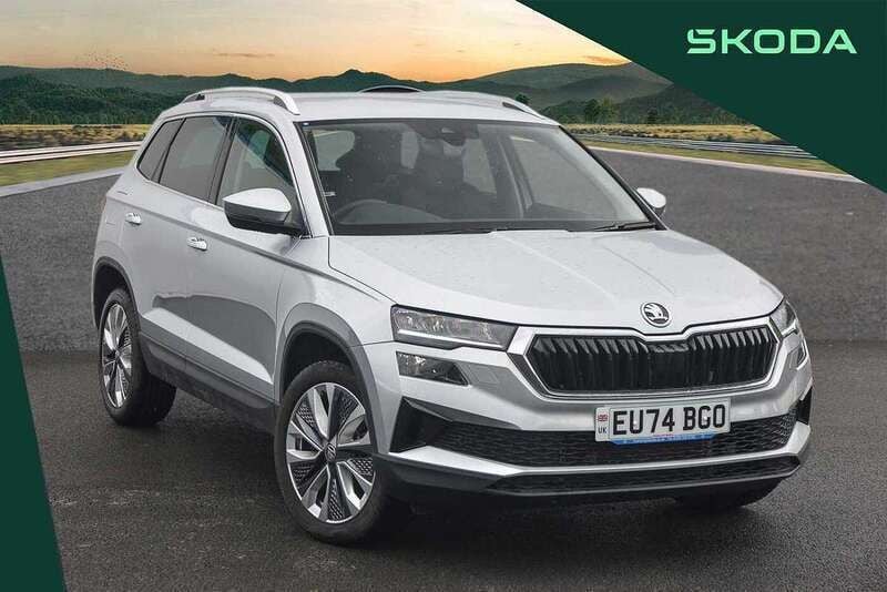 Silver Used 2024 Skoda Karoq SE L SUV | £26,995 (A bit pricey) - Image 1/4