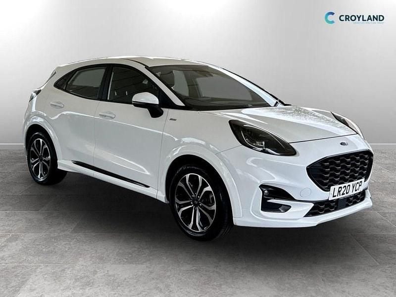 Begagnad Ford Puma ST-Line 125 HK (91 kW) 2020 Vit SUV
