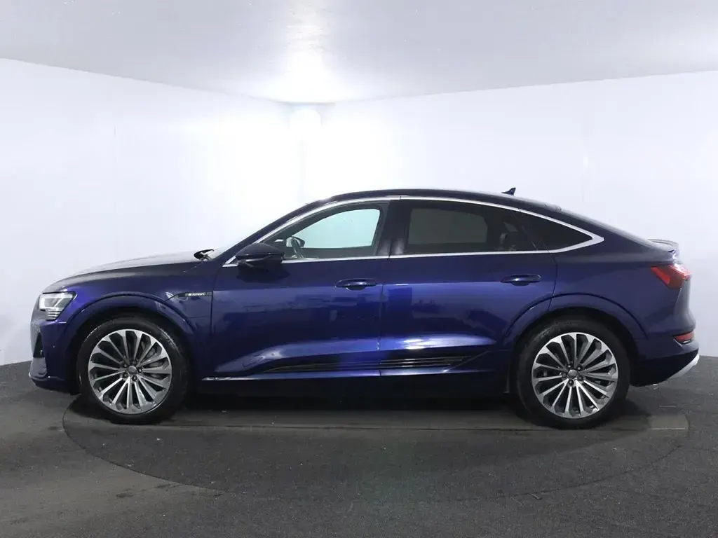 Used Audi e-tron S-Line 300 kW (408 HP) 2020 Blue SUV