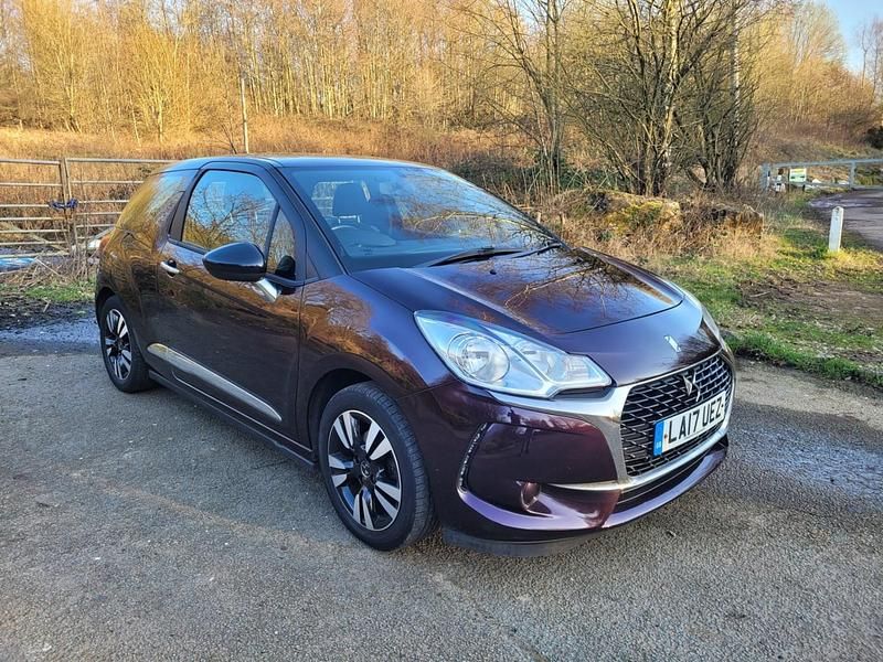 Used DS Automobiles DS3 Chic 80 HP (58 kW) 2017 Purple Hatchback