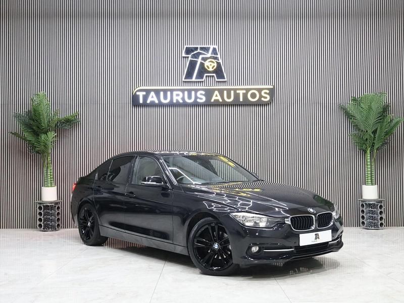 Black Used 2015 BMW 320 Efficient Dynamics Sedan | £10,495 (Fair price) - Image 1/3