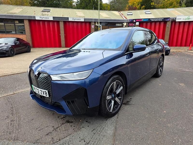Blue Used 2022 BMW iX M Sport SUV | £30,250 (A bit pricey) - Image 1/4