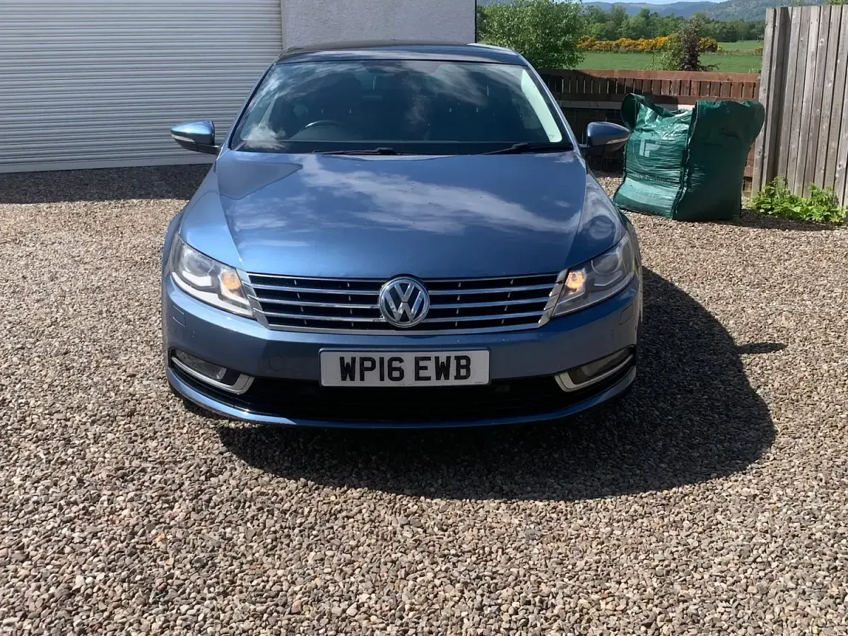 Used VW CC GT 2016 Blue Sedan