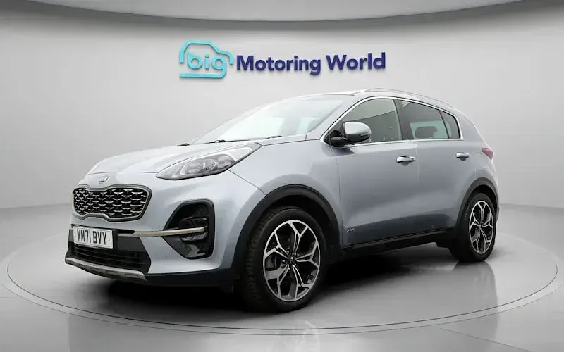 Used Kia Sportage GT-Line 136 HP (100 kW) 2021 Silver SUV