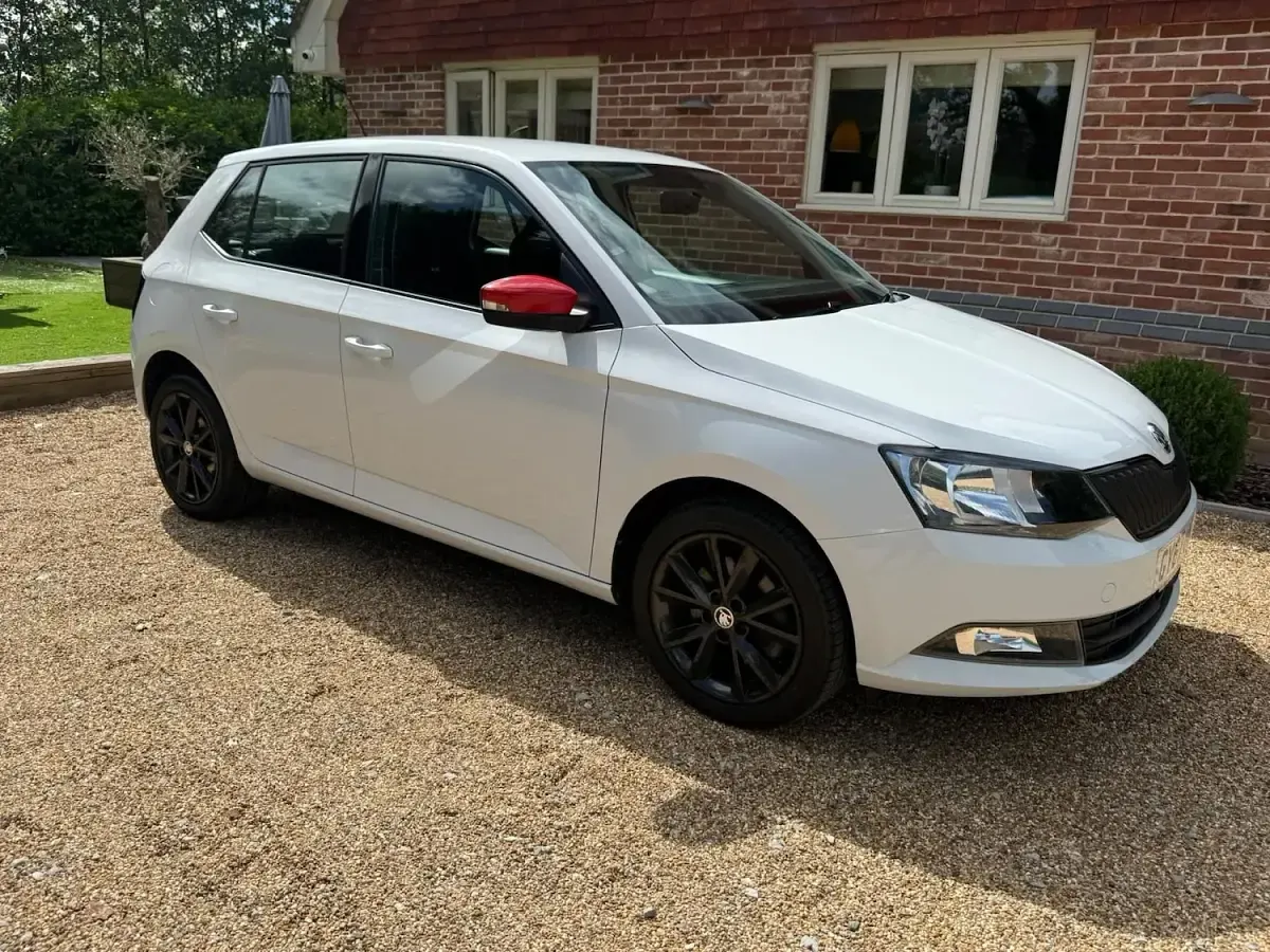 Used Skoda Fabia 110 HP (80 kW) 2017 White Hatchback