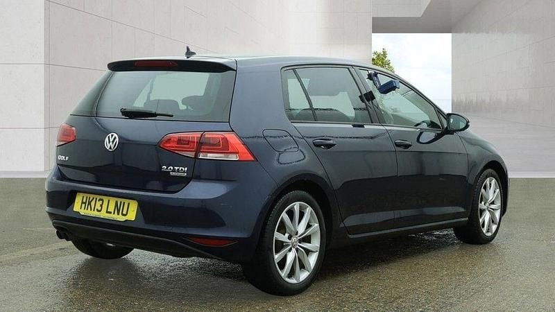 Used VW Golf VII GT 150 HP (110 kW) 2013 Blue Hatchback