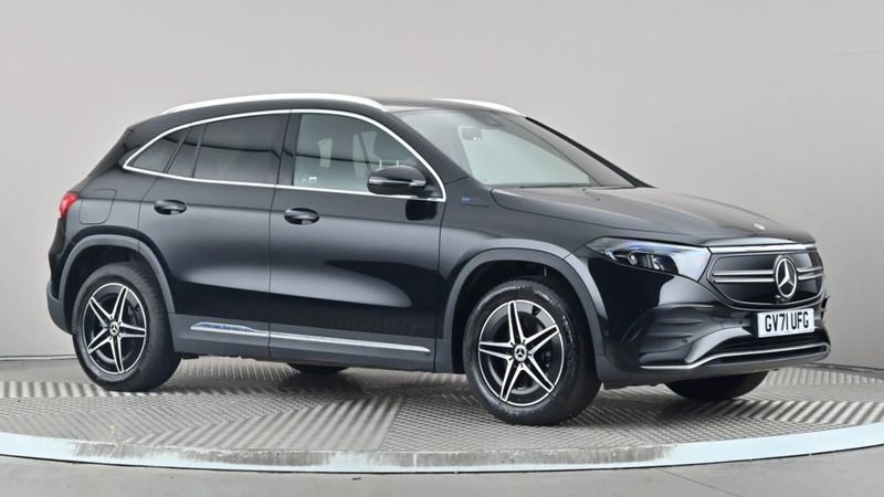 Black Used 2022 Mercedes EQA250 AMG line SUV | £22,498 (Fair price) - Image 1/3