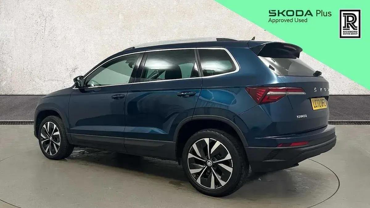 Used Skoda Karoq SE L 150 HP (110 kW) 2023 Blue SUV