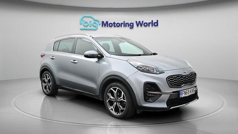 Used Kia Sportage GT-Line 174 HP (127 kW) 2019 Silver SUV