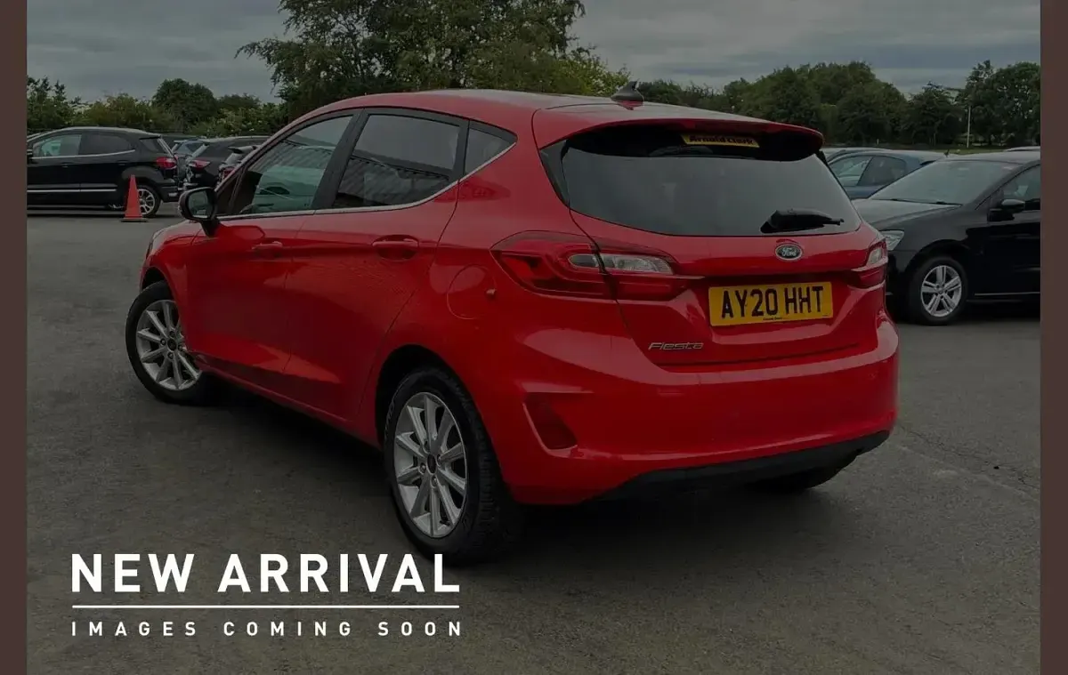 Used Ford Fiesta Titanium 94 HP (69 kW) 2020 Red Hatchback