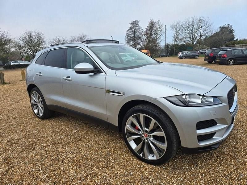 Used Jaguar F-Pace Portfolio 240 HP (176 kW) 2019 Silver SUV